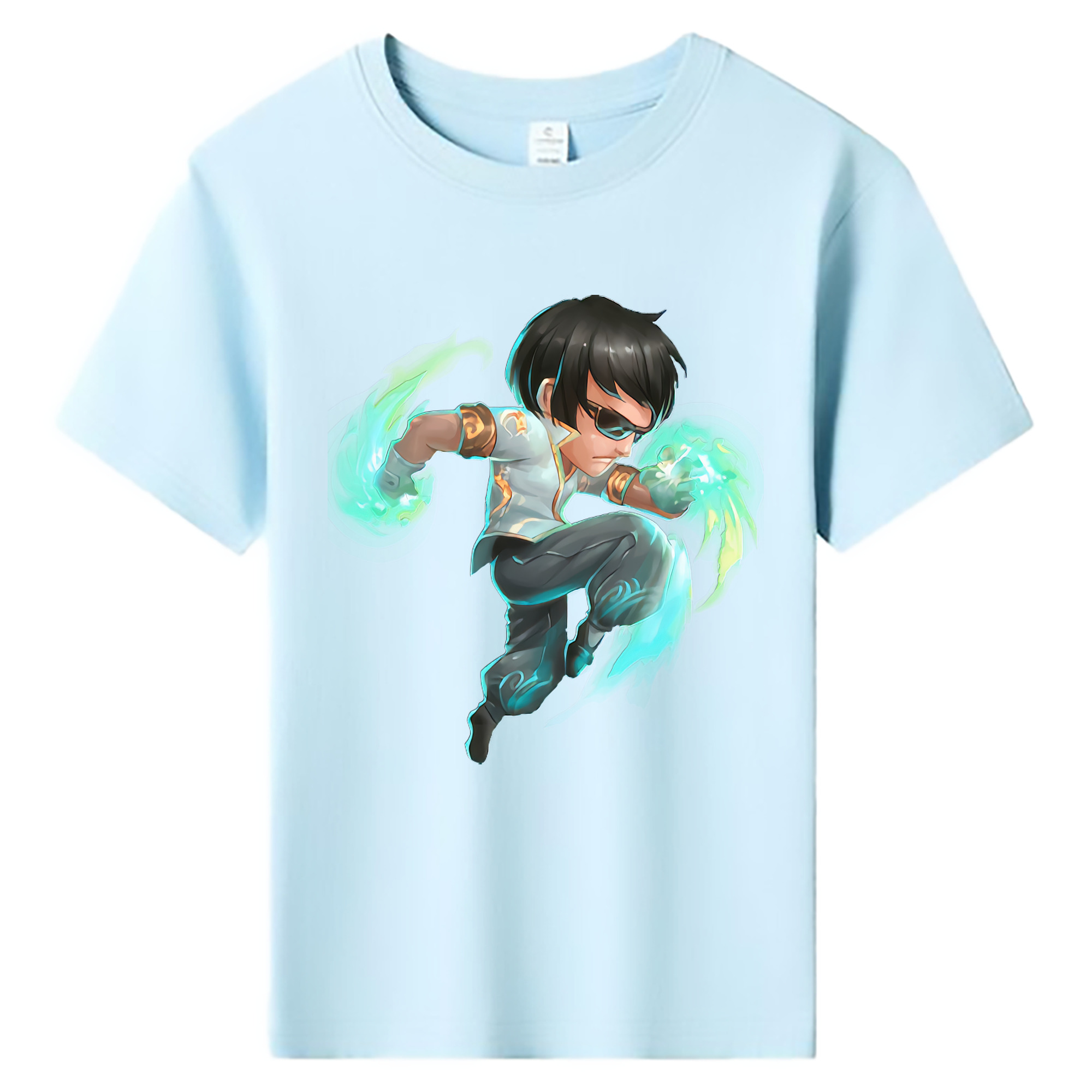 （画像用） リーグ・オブ・レジェンド League of Legends LOL 綿100％キッズTシャツ（フロントプリント）